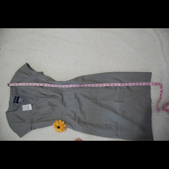 J. Crew Super 120’s Career Banquette Wool Dress 2 - Picture 3 of 5